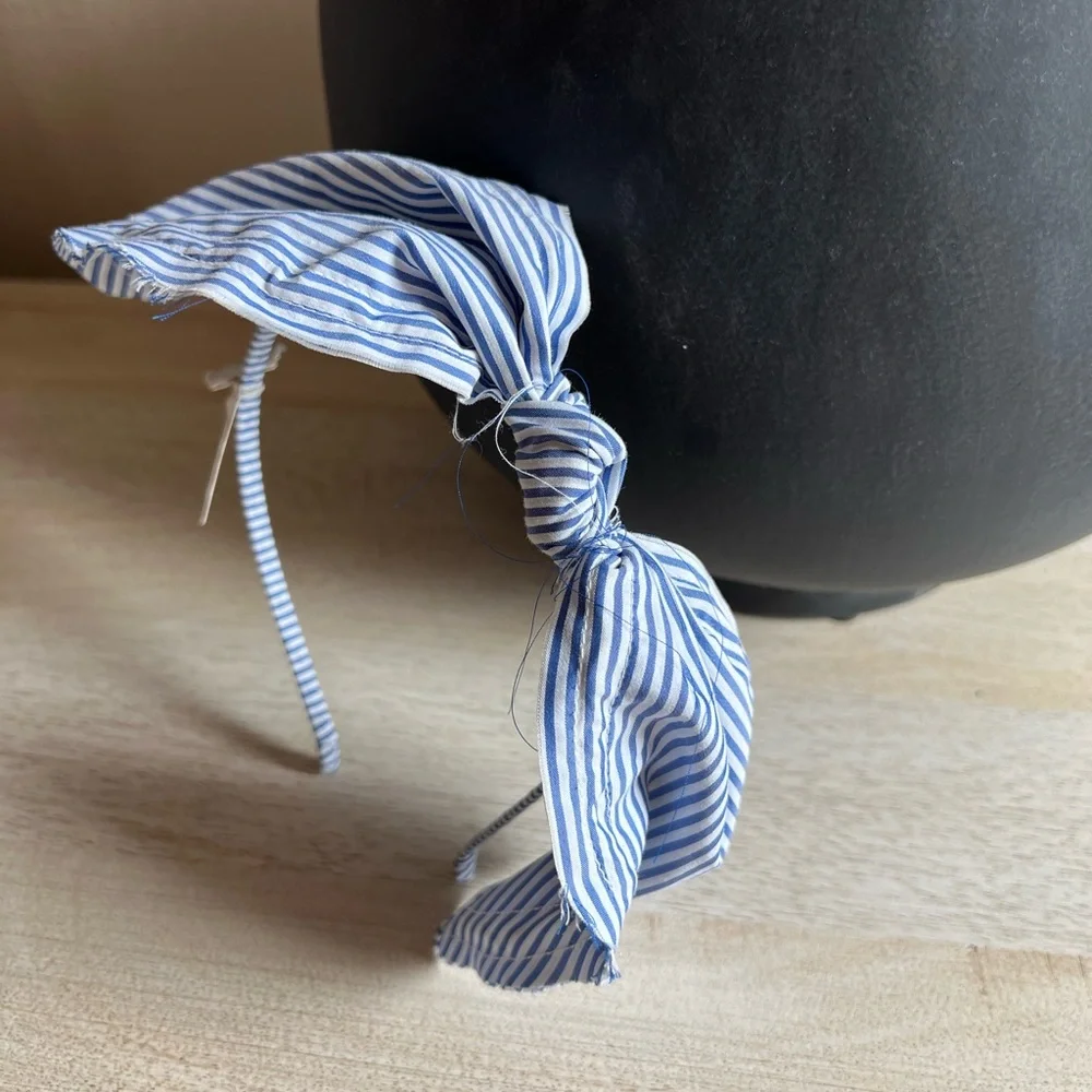 J. Crew Crewcuts Striped Bow Headband
